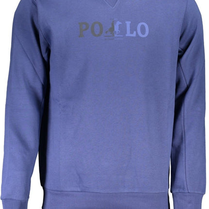 SEO. US GRAND Herren - Sweatshirt mit Reißverschluss, schwarz - Blau Linkreich