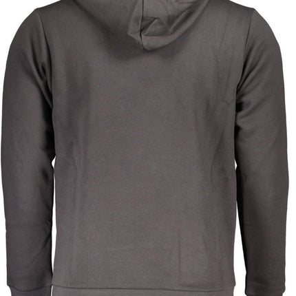 SEO. US GRAND Herren - Sweatshirt mit Reißverschluss, schwarz - Blau Linkreich