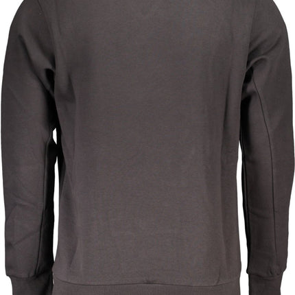 SEO. US GRAND Herren - Sweatshirt mit Reißverschluss, schwarz - Grün Linkreich