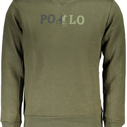 SEO. US GRAND Herren - Sweatshirt mit Reißverschluss, schwarz - Grün Linkreich