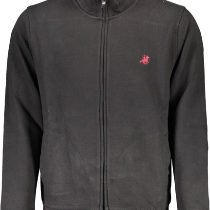 SEO. US GRAND Herren - Sweatshirt mit Reißverschluss, schwarz - Schwarz Linkreich