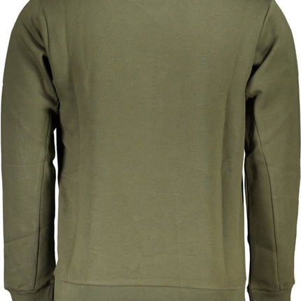 SEO. US GRAND Herren - Sweatshirt mit Reißverschluss, schwarz - Grün Linkreich