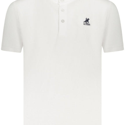 SEO. U.S. GRAND Poloshirt Herren – Kurzarm Blau mit Stickerei | soulluna.de - Weiß Linkreich