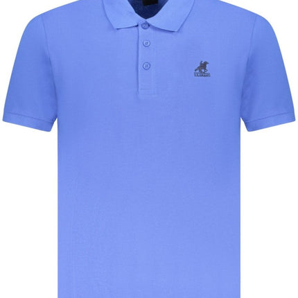 SEO. U.S. GRAND Poloshirt Herren – Weißes Polo Kurzarm aus 100% Baumwolle - Blau Linkreich