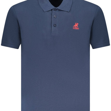 SEO. U.S. GRAND Poloshirt Herren – Weißes Polo Kurzarm aus 100% Baumwolle - Blau (BL1NAVY) Linkreich