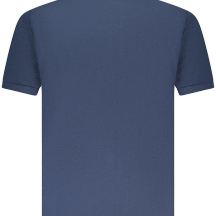 SEO. U.S. GRAND Poloshirt Herren – Weißes Polo Kurzarm aus 100% Baumwolle - Blau (BL2JEANS) Linkreich