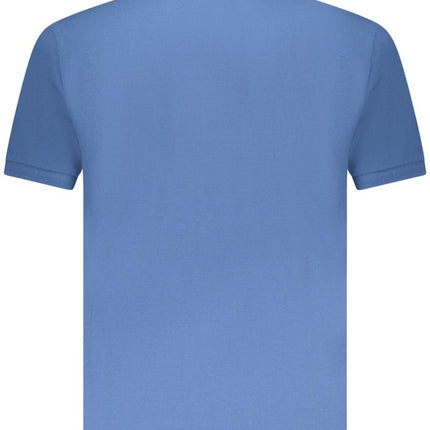 SEO. U.S. GRAND Poloshirt Herren – Weißes Polo Kurzarm aus 100% Baumwolle - Blau (BL2JEANS) Linkreich