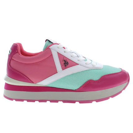 SEO. U.S. POLO BEST PRICE Damen Sportschuhe Rosa – Bequeme Sneaker für Frühjahr/Sommer - Rosa Linkreich