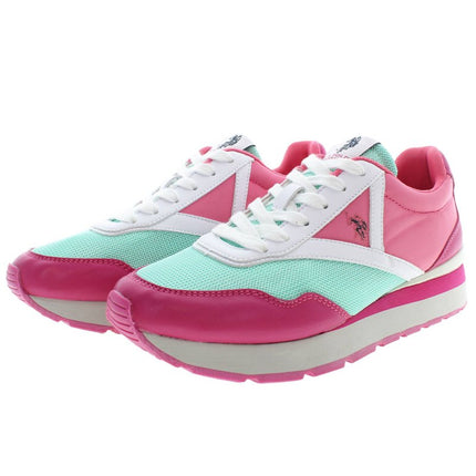 SEO. U.S. POLO BEST PRICE Damen Sportschuhe Rosa – Bequeme Sneaker für Frühjahr/Sommer - Rosa Linkreich