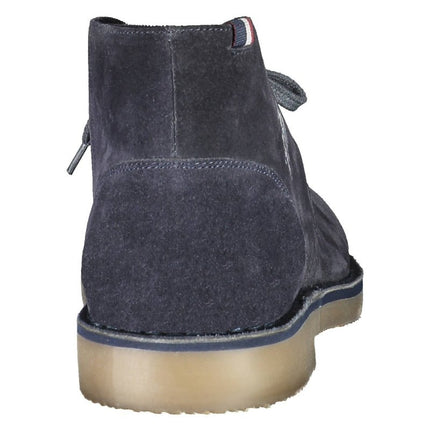 SEO. U.S. POLO BEST PRICE Stiefeletten Herren – Blaue Schnürstiefel für Herbst/Winter - Blau Linkreich