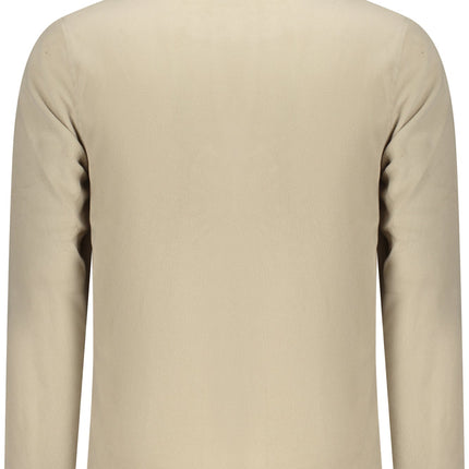 US GRAND Herren-Sweatshirt mit Reißverschluss, beige