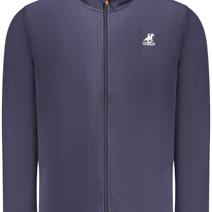 US GRAND Herren-Sweatshirt mit Reißverschluss, blau