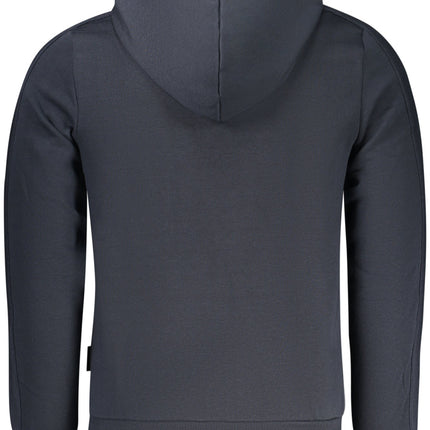 US GRAND Herren-Sweatshirt mit Reißverschluss, blau