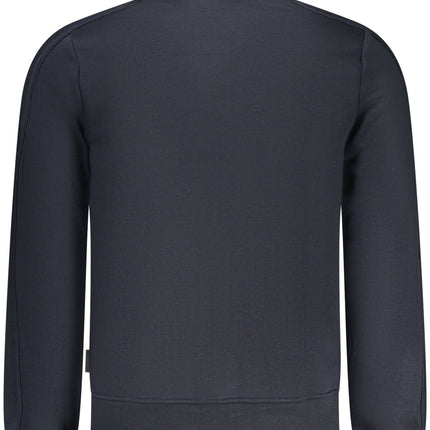 US GRAND Herren-Sweatshirt mit Reißverschluss, blau