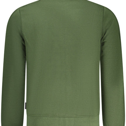 US GRAND Herren-Sweatshirt mit Reißverschluss, grün