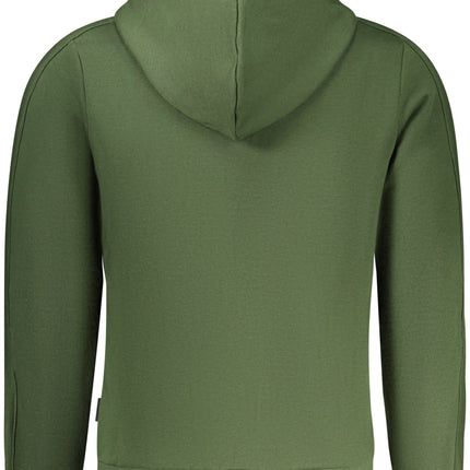 US GRAND Herren-Sweatshirt mit Reißverschluss, grün