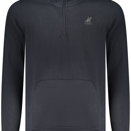 US GRAND Herren-Sweatshirt mit Reißverschluss, blau