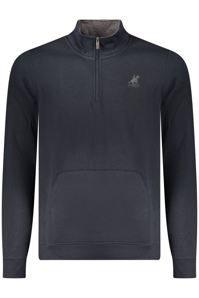 US GRAND Herren-Sweatshirt mit Reißverschluss, blau