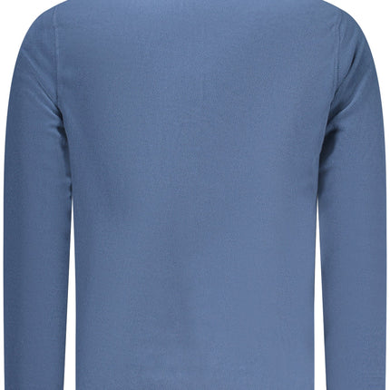 US GRAND Herren-Sweatshirt mit Reißverschluss, blau