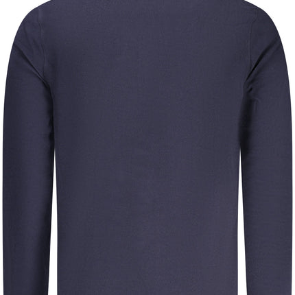 US GRAND Herren-Sweatshirt mit Reißverschluss, blau
