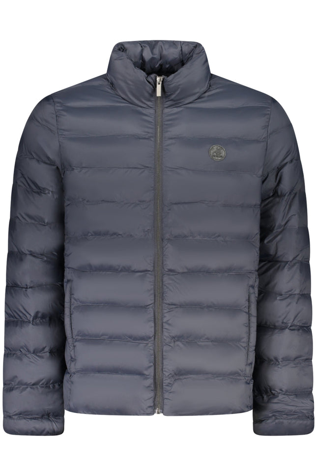 U.S. GRAND Herren Jacke – Blaue Winterjacke mit Logo-Applikation | soulluna.de