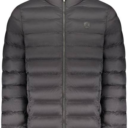 U.S. GRAND Herren Jacke – Blaue Winterjacke mit Logo-Applikation | soulluna.de