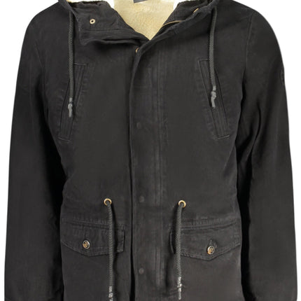 U.S. GRAND Green Herrenjacke – Warme Winterparka mit Kapuze und Fell | Herren