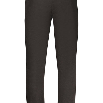 US GRAND Herren-Anzughose, schwarz, lang