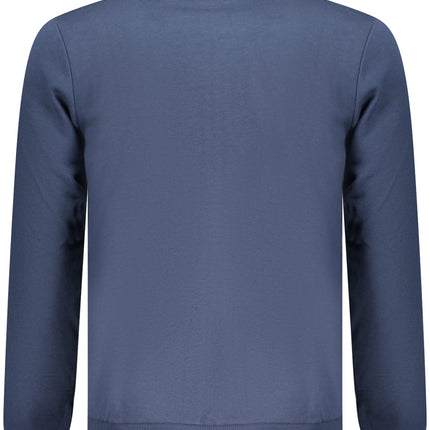 US GRAND Herren-Sweatshirt mit Reißverschluss, blau