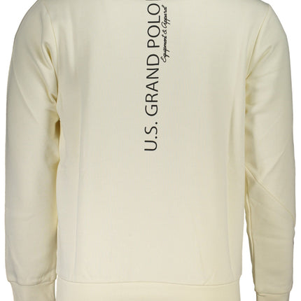 US GRAND Herren-Sweatshirt mit Reißverschluss, schwarz