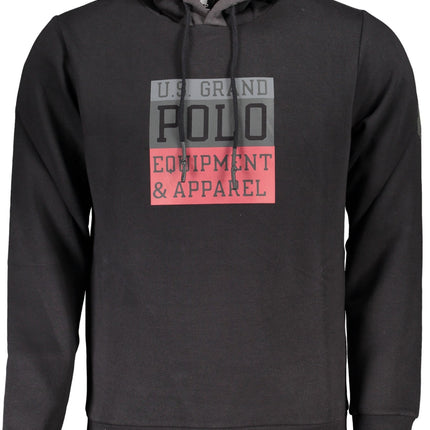 US GRAND Herren-Sweatshirt mit Reißverschluss, blau