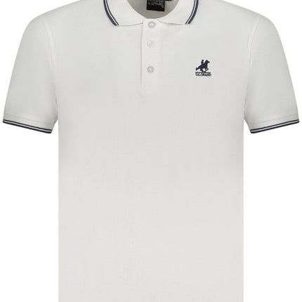 US GRAND POLO KURZARM HERREN WEISS