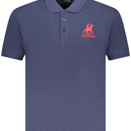 U.S. GRAND Poloshirt Herren Schwarz – Klassisches Polo aus 100% Baumwolle