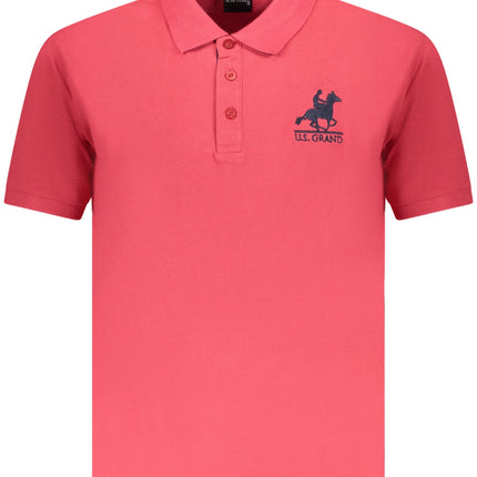 U.S. GRAND Poloshirt Herren Schwarz – Klassisches Polo aus 100% Baumwolle