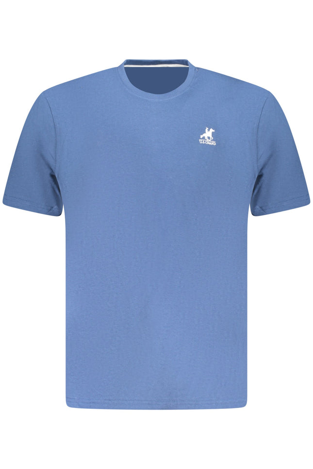 US GRAND Herren-T-Shirt mit kurzen Ärmeln, blau