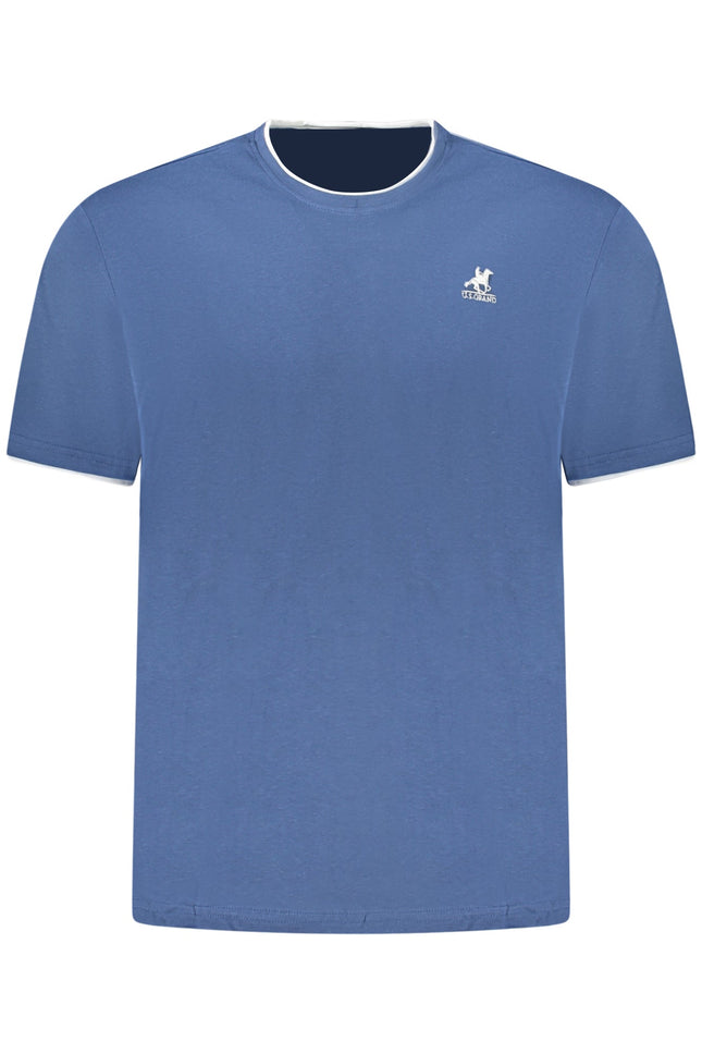 US GRAND Herren-T-Shirt mit kurzen Ärmeln, blau