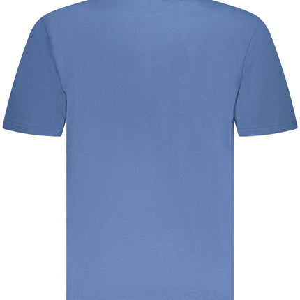 US GRAND Herren-T-Shirt mit kurzen Ärmeln, blau