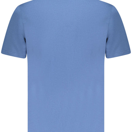 US GRAND Herren-T-Shirt mit kurzen Ärmeln, blau