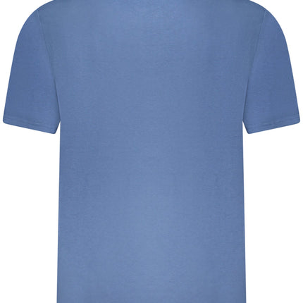 US GRAND Herren-T-Shirt mit kurzen Ärmeln, blau