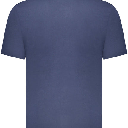 US GRAND Herren-T-Shirt mit kurzen Ärmeln, blau