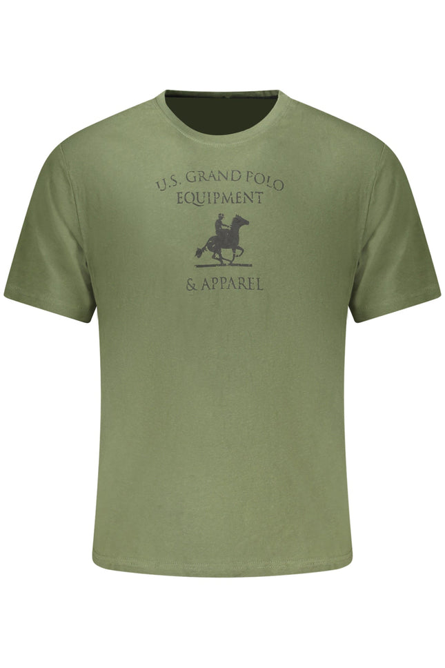 US GRAND Herren-T-Shirt mit kurzen Ärmeln, grün