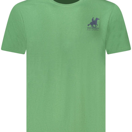 US GRAND Herren-T-Shirt mit kurzen Ärmeln, grün