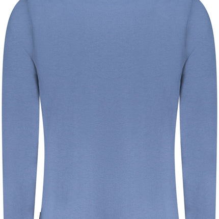 US GRAND Herren Langarm-T-Shirt Blau