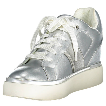 U.S. POLO BEST PRICE Damen Sportschuhe Silber – Sneaker für Frühjahr/Sommer
