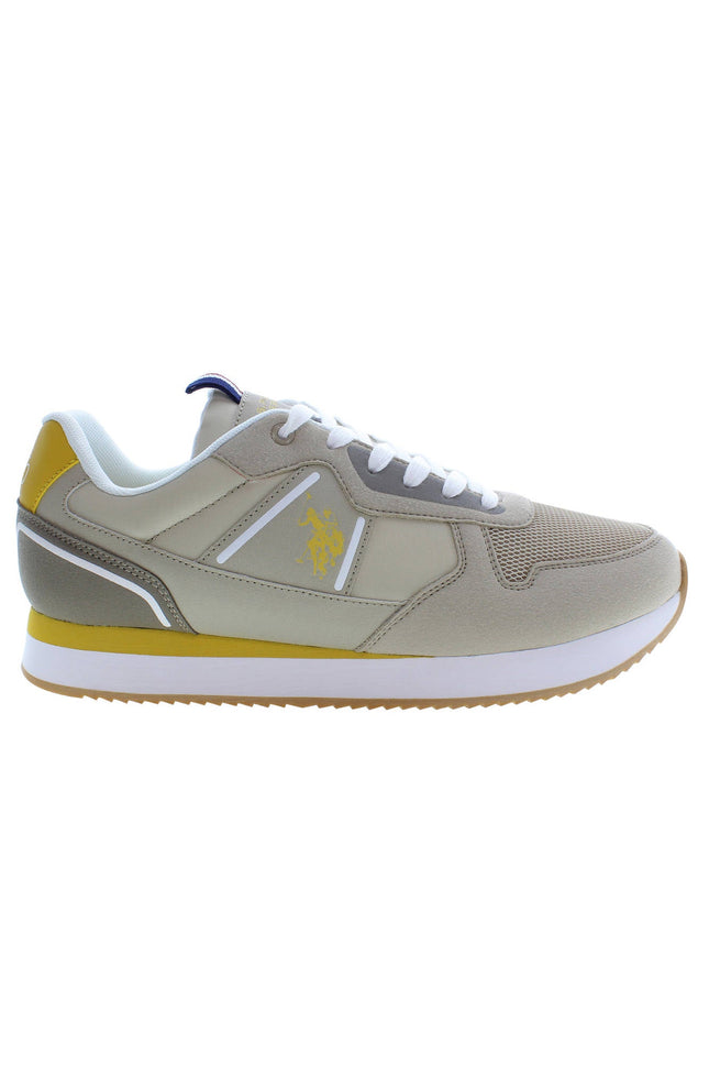 U.S. POLO BEST PRICE Herren Sportschuhe Beige – Bequeme Sneaker für Frühjahr/Sommer