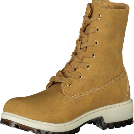 U.S. POLO BEST PRICE Stiefeletten Damen – Brauner Damenschuhstiefel mit Fleece