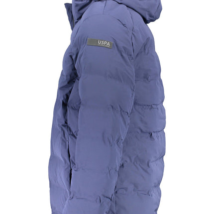 U.S. POLO Jacke Herren – Blaue Kapuzenjacke für Herbst/Winter | soulluna.de