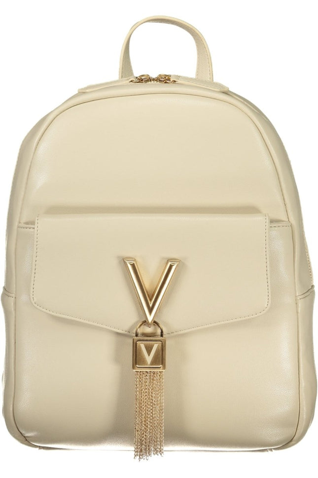 SEO. VALENTINO BAGS Beige Rucksack Damen – Elegant & Praktisch für Herbst/Winter - Beige Linkreich