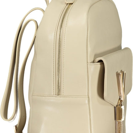 SEO. VALENTINO BAGS Beige Rucksack Damen – Elegant & Praktisch für Herbst/Winter - Schwarz Linkreich