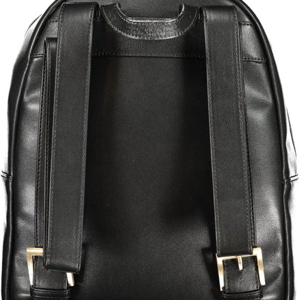 SEO. VALENTINO BAGS Beige Rucksack Damen – Elegant & Praktisch für Herbst/Winter - Schwarz Linkreich